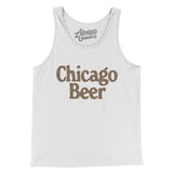 Chicago Beer Men/Unisex Tank Top-Allegiant Goods Co. Vintage Sports Apparel