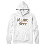 Maine Beer Hoodie-Allegiant Goods Co. Vintage Sports Apparel