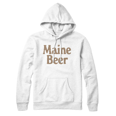 Maine Beer Hoodie-Allegiant Goods Co. Vintage Sports Apparel