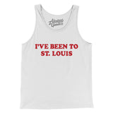 I've Been To St Louis Men/Unisex Tank Top-Allegiant Goods Co. Vintage Sports Apparel