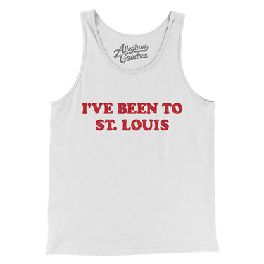 I've Been To St Louis Men/Unisex Tank Top-Allegiant Goods Co. Vintage Sports Apparel