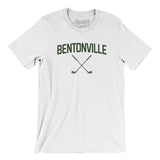 Bentonville Golf Men/Unisex T-Shirt-White-Allegiant Goods Co. Vintage Sports Apparel