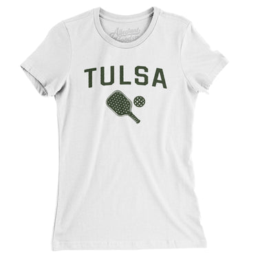 Tulsa Pickleball in White Color