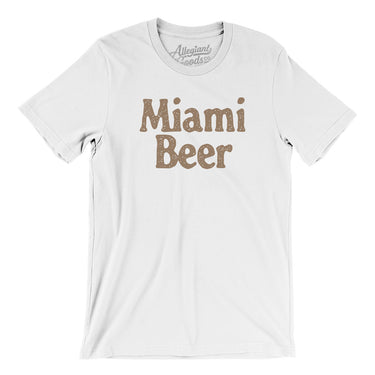 Miami Beer Men/Unisex T-Shirt-Allegiant Goods Co. Vintage Sports Apparel
