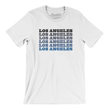Los Angeles Repeat Men/Unisex T-Shirt-Allegiant Goods Co. Vintage Sports Apparel