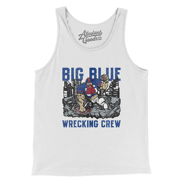 Big Blue Wrecking Crew Men/Unisex Tank Top-Allegiant Goods Co. Vintage Sports Apparel