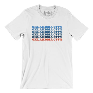 Oklahoma City Repeat Men/Unisex T-Shirt-Allegiant Goods Co. Vintage Sports Apparel