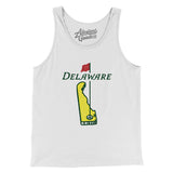 Delaware Golf Men/Unisex Tank Top-Allegiant Goods Co. Vintage Sports Apparel