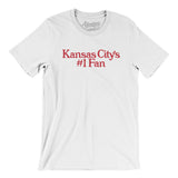 Kansas City's Number 1 Fan Men/Unisex T-Shirt-White-Allegiant Goods Co. Vintage Sports Apparel