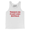 There's No Place Like Buffalo Men/Unisex Tank Top-White-Allegiant Goods Co. Vintage Sports Apparel