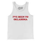 I've Been To Oklahoma Men/Unisex Tank Top-Allegiant Goods Co. Vintage Sports Apparel