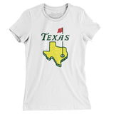 Texas Golf Women's T-Shirt-Allegiant Goods Co. Vintage Sports Apparel
