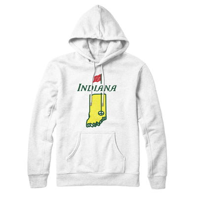 Indiana Golf Hoodie-White-Allegiant Goods Co. Vintage Sports Apparel