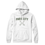 Park City Golf Hoodie-White-Allegiant Goods Co. Vintage Sports Apparel