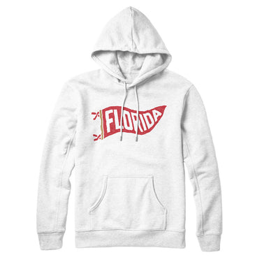 Florida Pennant Hoodie-Allegiant Goods Co. Vintage Sports Apparel