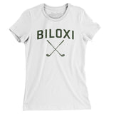 Biloxi Golf Women's T-Shirt-White-Allegiant Goods Co. Vintage Sports Apparel