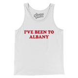 I've Been To Albany Men/Unisex Tank Top-Allegiant Goods Co. Vintage Sports Apparel