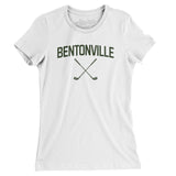 Bentonville Golf Women's T-Shirt-White-Allegiant Goods Co. Vintage Sports Apparel