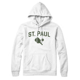St. Paul Pickleball Hoodie-White-Allegiant Goods Co. Vintage Sports Apparel