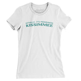 Actually It's Pronounced Kissimmee Women's T-Shirt-White-Allegiant Goods Co. Vintage Sports Apparel