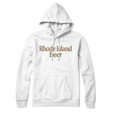 Rhode Island Beer Hoodie-Allegiant Goods Co. Vintage Sports Apparel