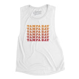 Tampa Bay Repeat Women's Flowey Scoopneck Muscle Tank-Allegiant Goods Co. Vintage Sports Apparel