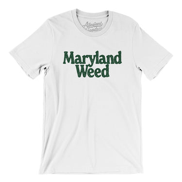 Maryland Weed Men/Unisex T-Shirt-Allegiant Goods Co. Vintage Sports Apparel