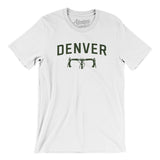 Denver Cycling Men/Unisex T-Shirt-White-Allegiant Goods Co. Vintage Sports Apparel
