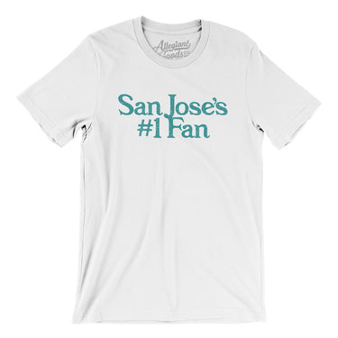 San Jose's Number 1 Fan Men/Unisex T-Shirt-Allegiant Goods Co. Vintage Sports Apparel