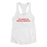 I've Been To South Carolina Women's Racerback Tank-Allegiant Goods Co. Vintage Sports Apparel