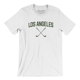 Los Angeles Golf Men/Unisex T-Shirt-White-Allegiant Goods Co. Vintage Sports Apparel