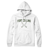 Fort Collins Golf Hoodie-White-Allegiant Goods Co. Vintage Sports Apparel