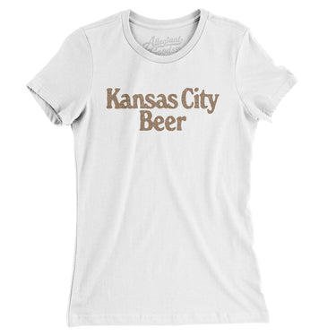 Kansas City Beer Women's T-Shirt-Allegiant Goods Co. Vintage Sports Apparel