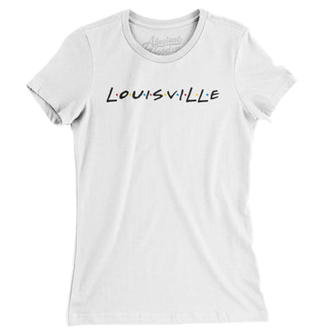 Louisville Friends Women's T-Shirt-Allegiant Goods Co. Vintage Sports Apparel