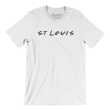 St Louis Friends Men/Unisex T-Shirt-Allegiant Goods Co. Vintage Sports Apparel