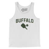 Buffalo Pickleball Men/Unisex Tank Top-White-Allegiant Goods Co. Vintage Sports Apparel