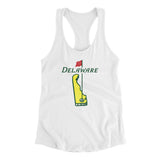 Delaware Golf Women's Racerback Tank-Allegiant Goods Co. Vintage Sports Apparel