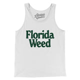 Florida Weed Men/Unisex Tank Top-Allegiant Goods Co. Vintage Sports Apparel