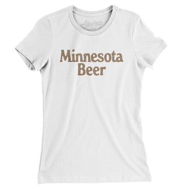 Minnesota Beer Women's T-Shirt-Allegiant Goods Co. Vintage Sports Apparel