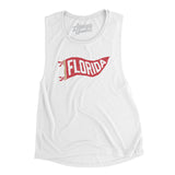 Florida Pennant Women's Flowey Scoopneck Muscle Tank-Allegiant Goods Co. Vintage Sports Apparel