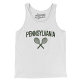 Pennsylvania Tennis in White Color