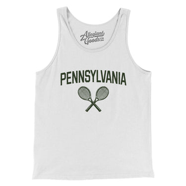 Pennsylvania Tennis in White Color