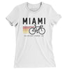 Miami Cycling Women's T-Shirt-White-Allegiant Goods Co. Vintage Sports Apparel