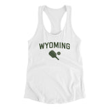 Wyoming Pickleball in White Color