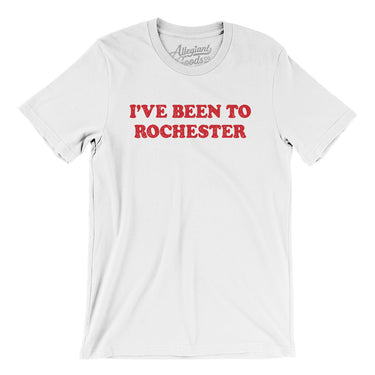 I've Been To Rochester Men/Unisex T-Shirt-Allegiant Goods Co. Vintage Sports Apparel