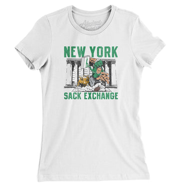 New York Sack Exchange Women's T-Shirt-Allegiant Goods Co. Vintage Sports Apparel