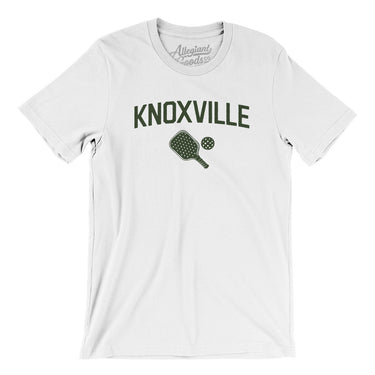 Knoxville Pickleball Men/Unisex T-Shirt-White-Allegiant Goods Co. Vintage Sports Apparel