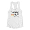 Tampa Bay Cycling Women's Racerback Tank-White-Allegiant Goods Co. Vintage Sports Apparel