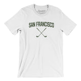 San Francisco Golf Men/Unisex T-Shirt-White-Allegiant Goods Co. Vintage Sports Apparel