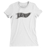 Las Vegas Pennant Women's T-Shirt-Allegiant Goods Co. Vintage Sports Apparel